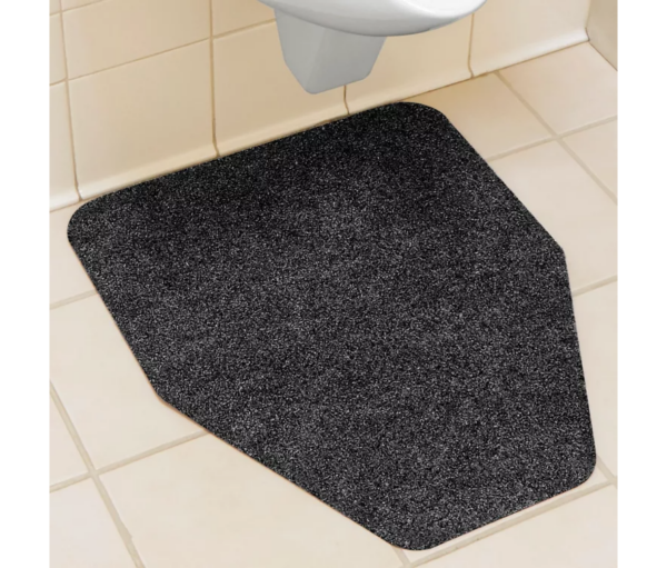 Deluxe Urinal Floor Mats - Black QTY/1