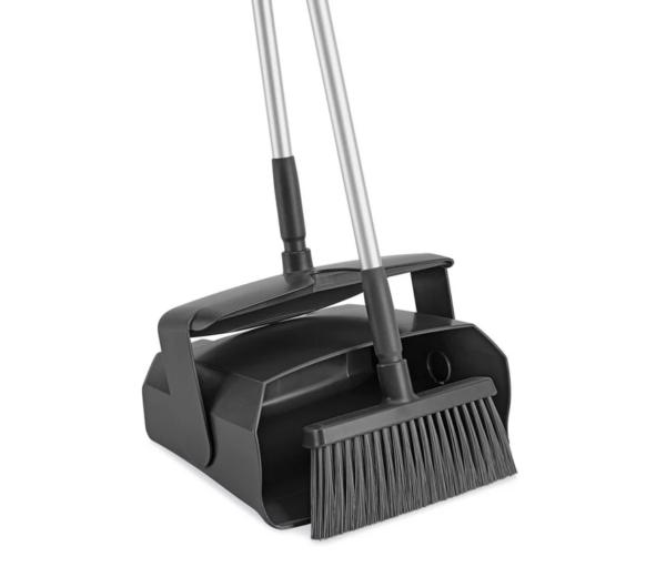 Dust Pan and Broom Combo - Black QTY/1