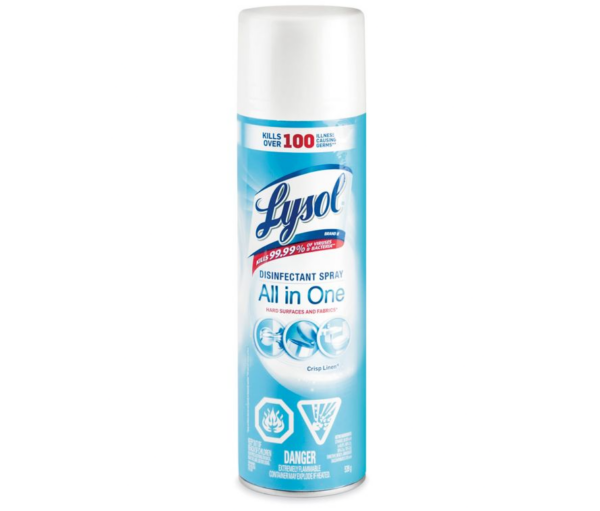 Lysol® Disinfectant Spray - Crisp Linen Scent, 539 g QTY/1