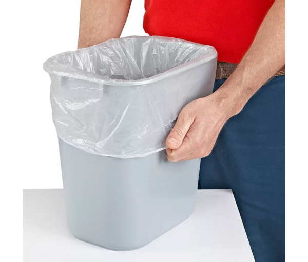 Uline Economy Coreless Trash Liners - .23 Mil, 7 Gallon QTY/2000