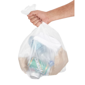 Uline Economy Trash Liners - Natural, 7-10 Gallon, .31 Mil - QTY/1000